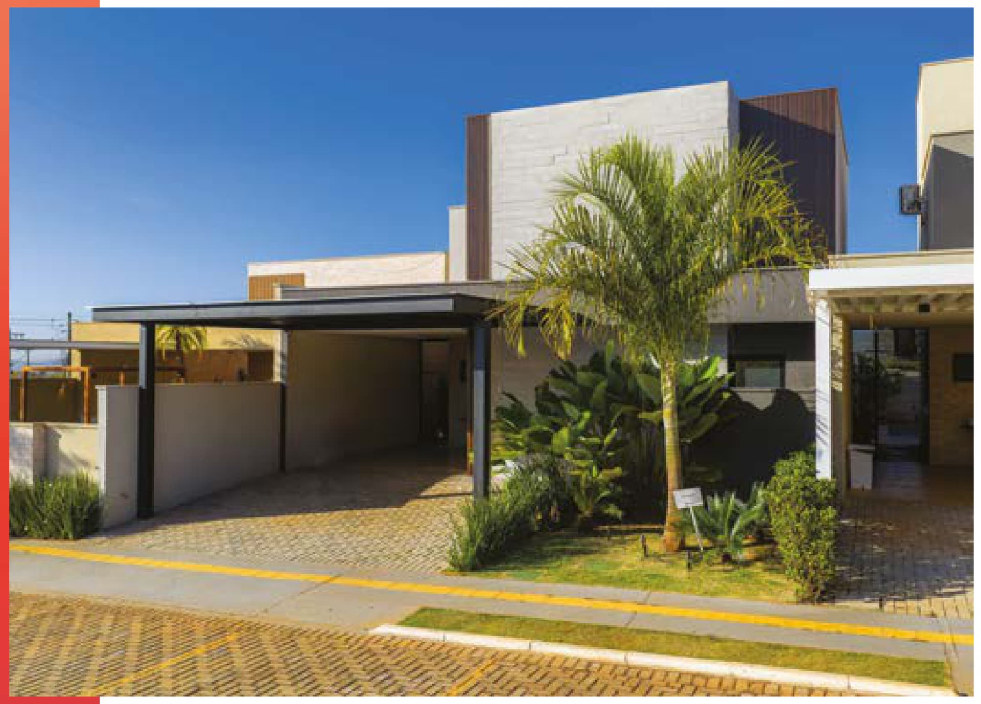 Casa térrea 3Q2S — referência do book FGR (ilustrativa)